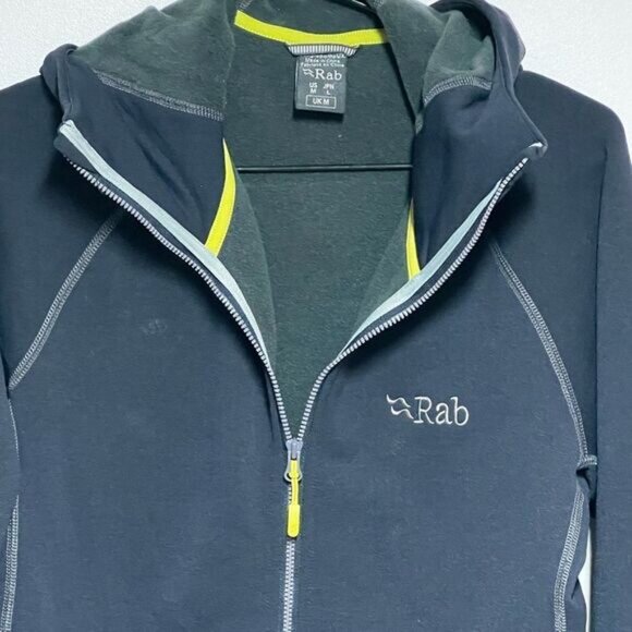 Rab Power Stretch Pro Hoodie Jacket Deep Ink Mens M - Picture 4 of 5